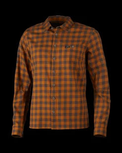 Lundhags Ekren Ws LS Shirt Dark Gold Flash Sale