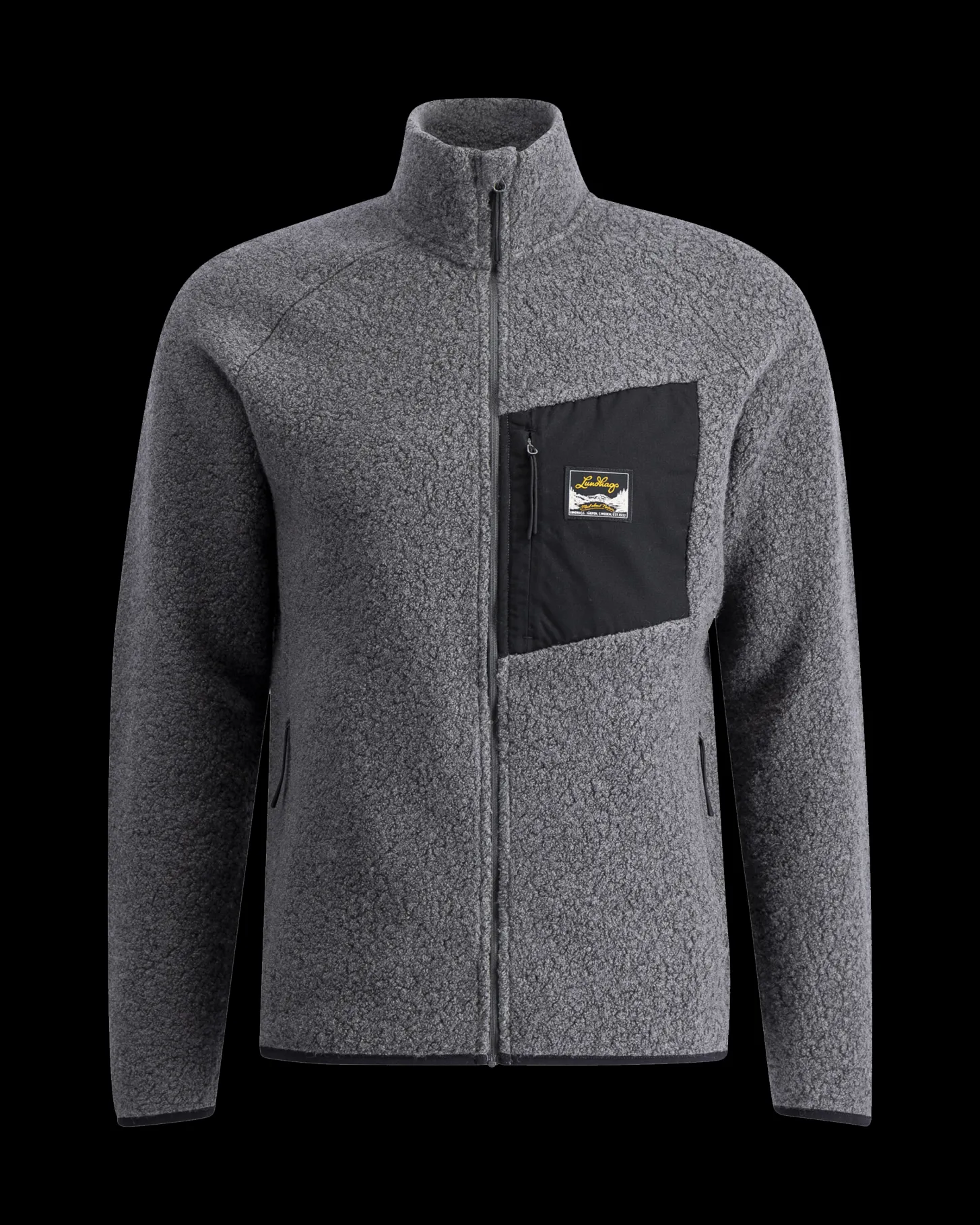 Lundhags Flok Wool Ms Pile Granite New