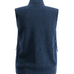 Lundhags Flok Wool Ms Pile Vest Light Navy New