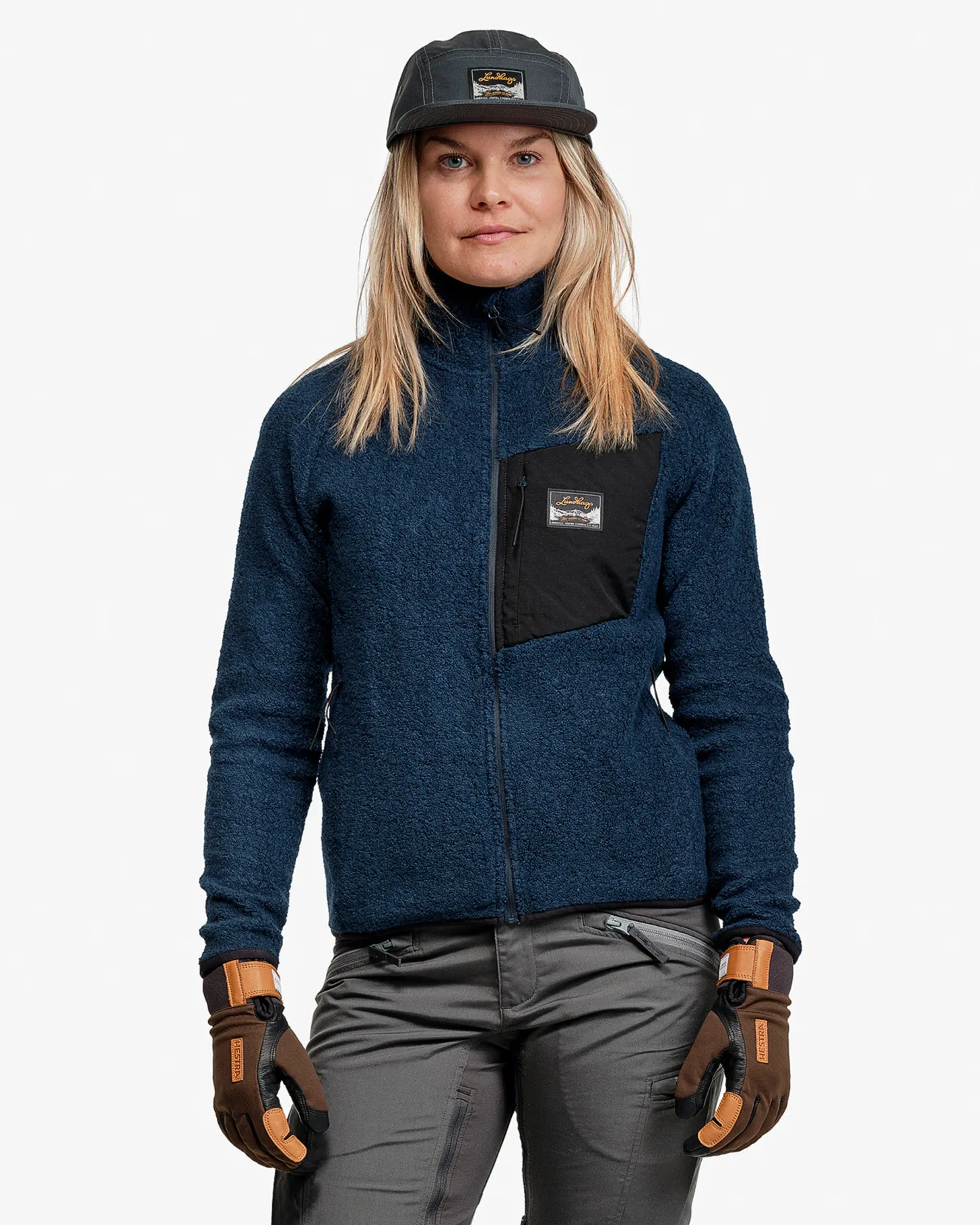 Lundhags Flok Wool Ws Pile Light Navy Best