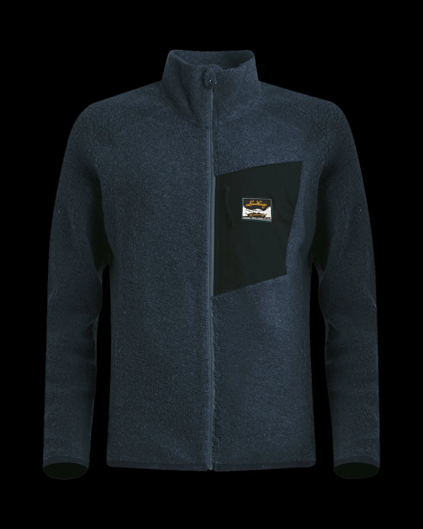 Lundhags Flok Wool Ws Pile Light Navy Best