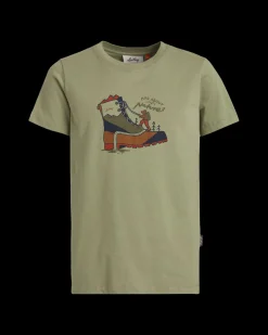 Lundhags Fulu Climbing T-shirt Jr Lichen Online