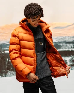 Lundhags Fulu Down Hooded Jacket M Burnt Orange Online