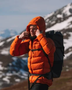 Lundhags Fulu Down Hooded Jacket M Burnt Orange Online