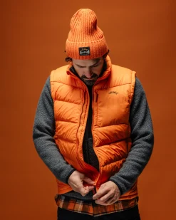Lundhags Fulu Down Vest M Burnt Orange Hot