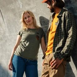 Lundhags Fulu Merino Bottle T-Shirt W Clover Cheap