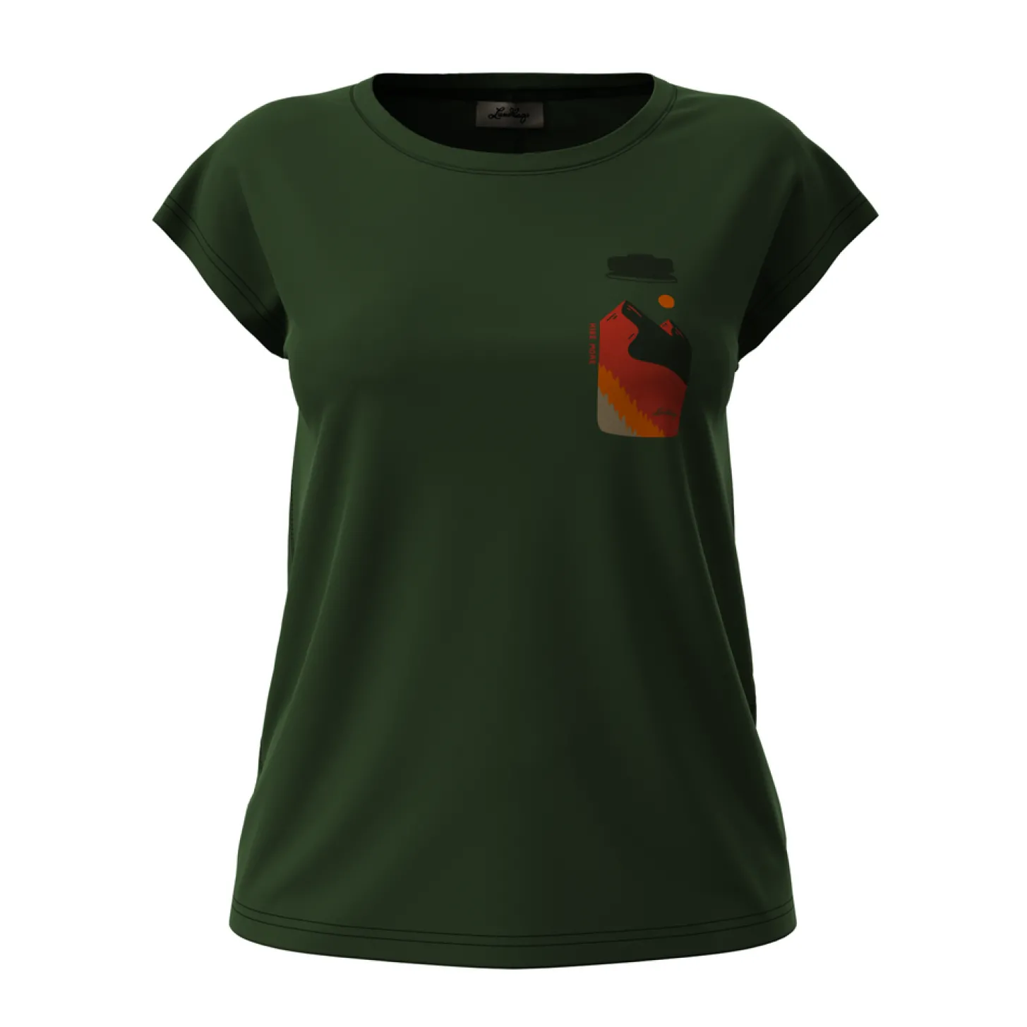 Lundhags Fulu Merino Bottle T-Shirt W Clover Cheap