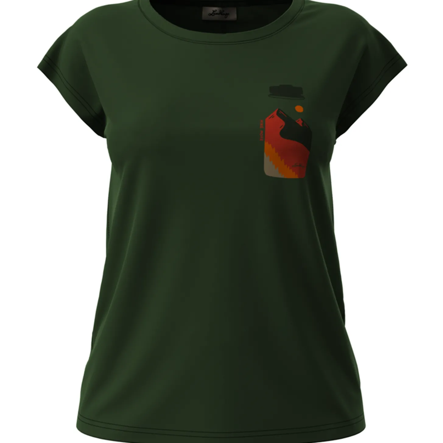 Lundhags Fulu Merino Bottle T-Shirt W Clover Cheap