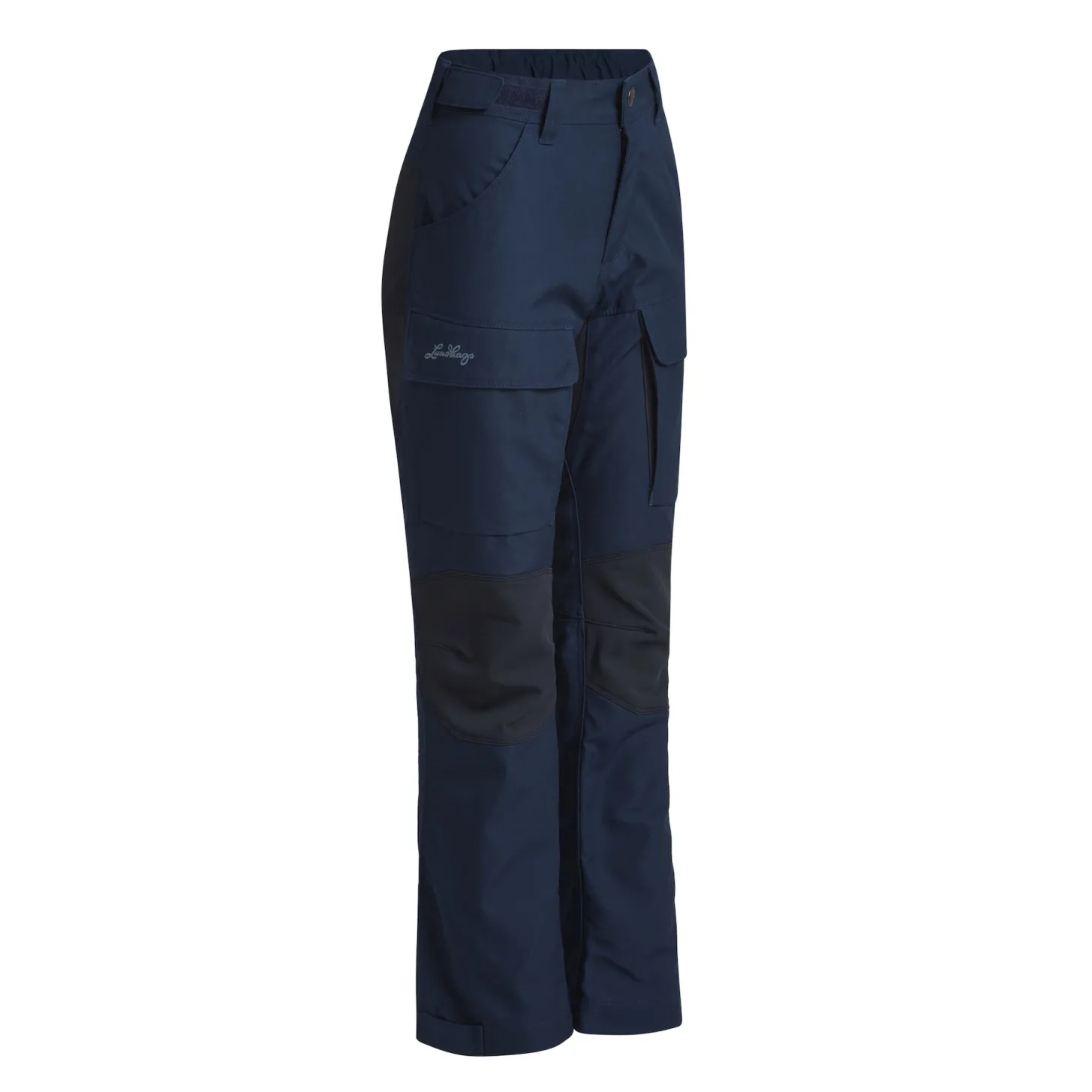 Lundhags Fulu Rugged Stretch Hybrid Pant Jr Light Navy/Deep Blue Cheap