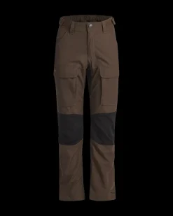 Lundhags Fulu Rugged Stretch Hybrid Pant Jr Tea Green/Black Best