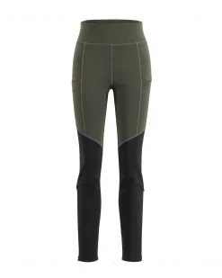 Lundhags Fulu Wool Tights W DK Forest green/ Black Hot