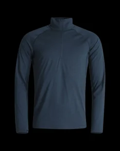 Lundhags Gimmer Merino Lt Ms 1/2 Zip Light Navy Fashion