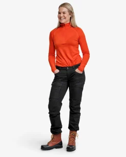 Lundhags Gimmer Merino Lt Ws 1/2 Zip Lively Red Online