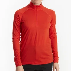 Lundhags Gimmer Merino Lt Ws 1/2 Zip Lively Red Online