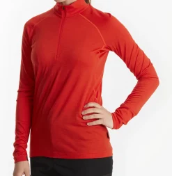 Lundhags Gimmer Merino Lt Ws 1/2 Zip Lively Red Online