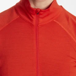 Lundhags Gimmer Merino Lt Ws 1/2 Zip Lively Red Online