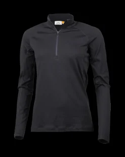 Lundhags Gimmer Merino Lt Ws 1/2 Zip Black Cheap