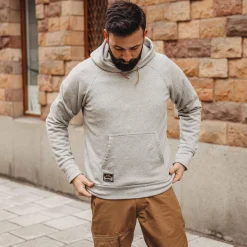 Lundhags Järpen Hoodie M Light Grey Outlet