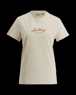 Lundhags Järpen Logo T-shirt W Chalk White Outlet