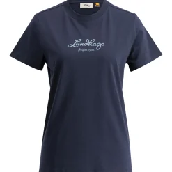 Lundhags Järpen Logo T-shirt W Deep Blue New