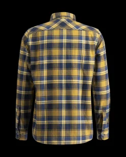 Lundhags Järpen Plaid Flannel Shirt Olive Flash Sale