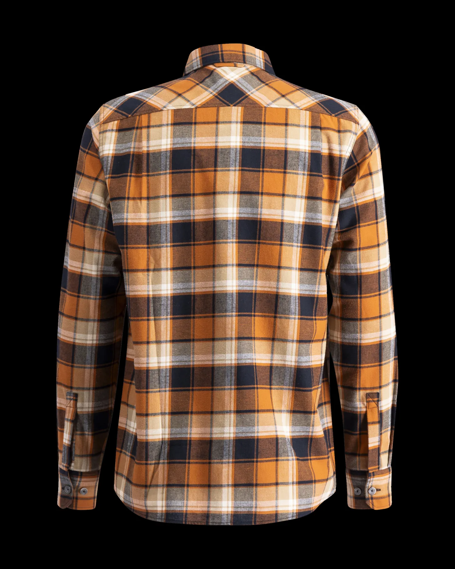 Lundhags Järpen Plaid Flannel Shirt Brick Discount