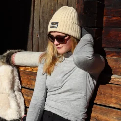 Lundhags Knak Wool Beanie Sand New