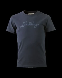 Lundhags Jr Tee Deep Blue Best