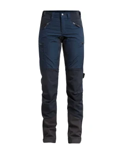 Lundhags Makke Ws Pant Long Light Navy/Deep Blue Hot
