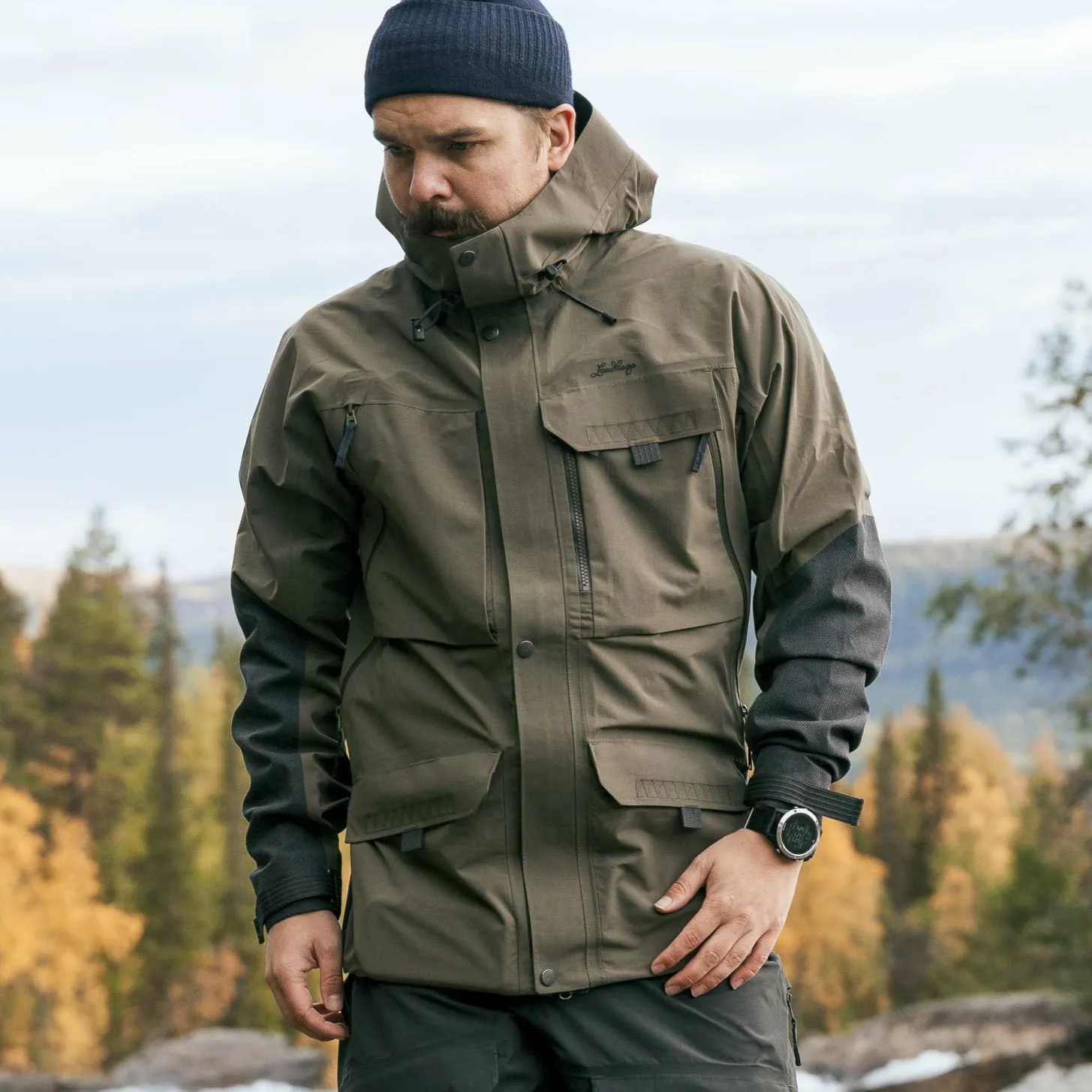 Lundhags Ocke Ms Jacket Forest Green/Charcoal Cheap