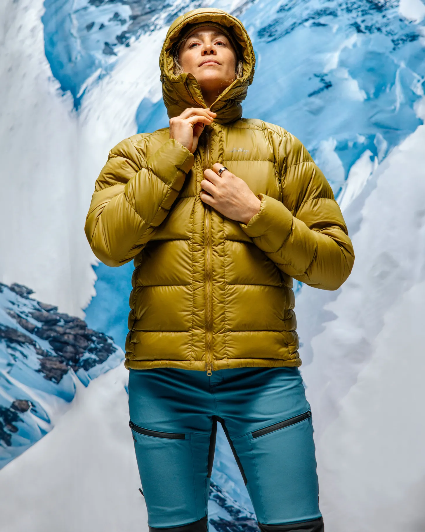 Lundhags Padje Light Tech Down Jacket W Olive Hot