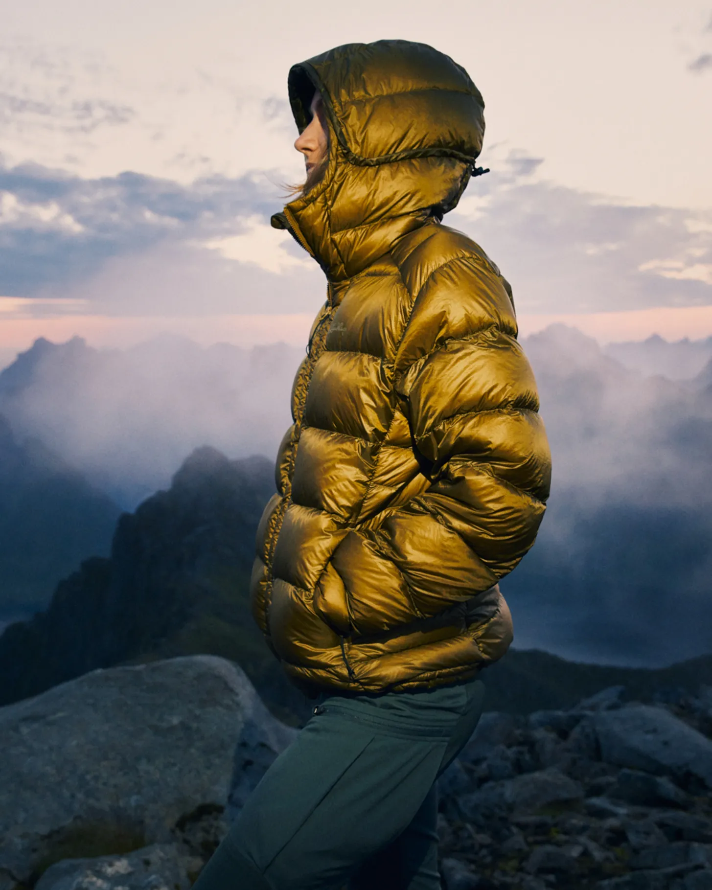 Lundhags Padje Light Tech Down Jacket W Olive Hot
