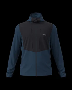 Lundhags Padje Merino Block Hoodie M Light Navy Best
