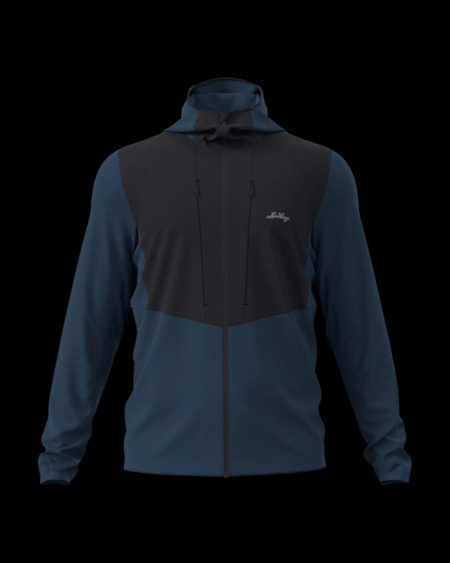 Lundhags Padje Merino Block Hoodie M Light Navy Best