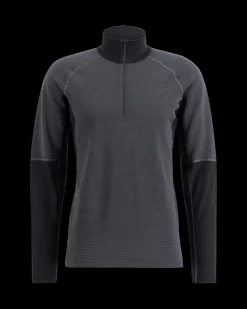 Lundhags Prime Merino Half Zip M Charcoal/Black Store