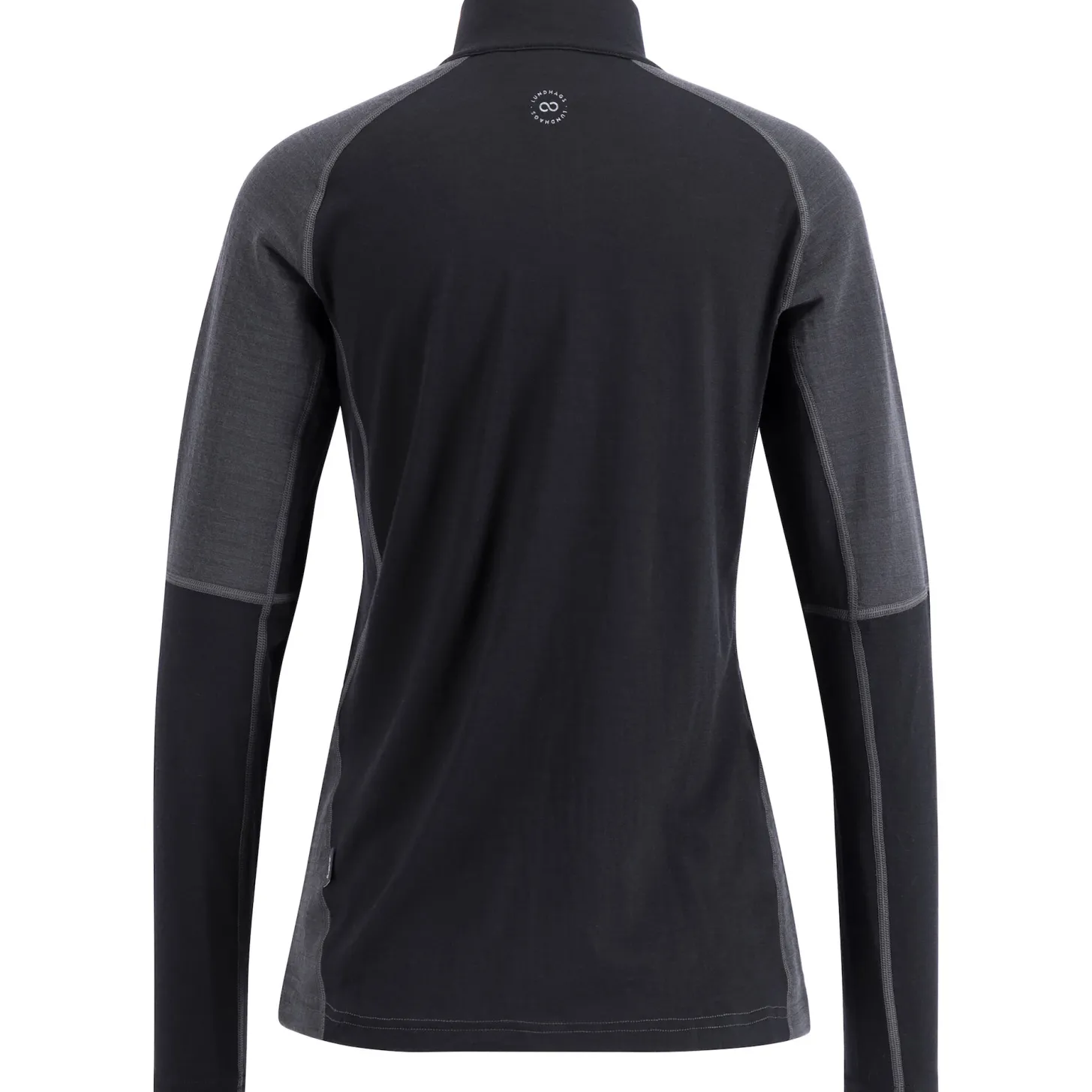 Lundhags Prime Merino Half Zip W Charcoal/Black Discount