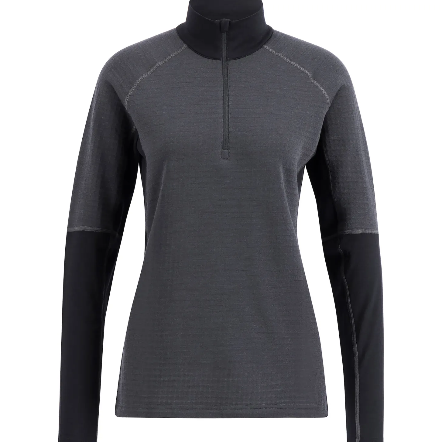 Lundhags Prime Merino Half Zip W Charcoal/Black Discount