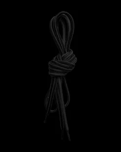 Lundhags Round Shoe Laces 130cm Black Shop
