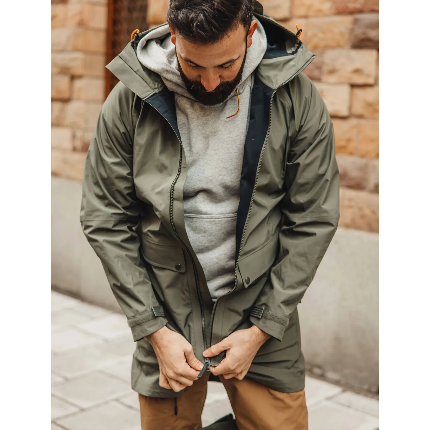 Lundhags Stockholm Waterproof Parka M Forest Green Fashion