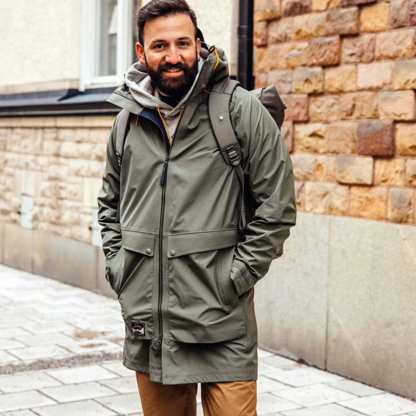 Lundhags Stockholm Waterproof Parka M Forest Green Fashion