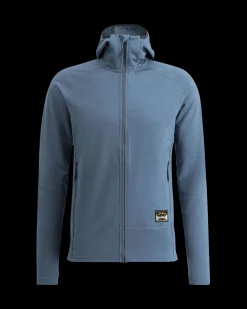 Lundhags Tived Merino Hoodie M Denim Blue Fashion