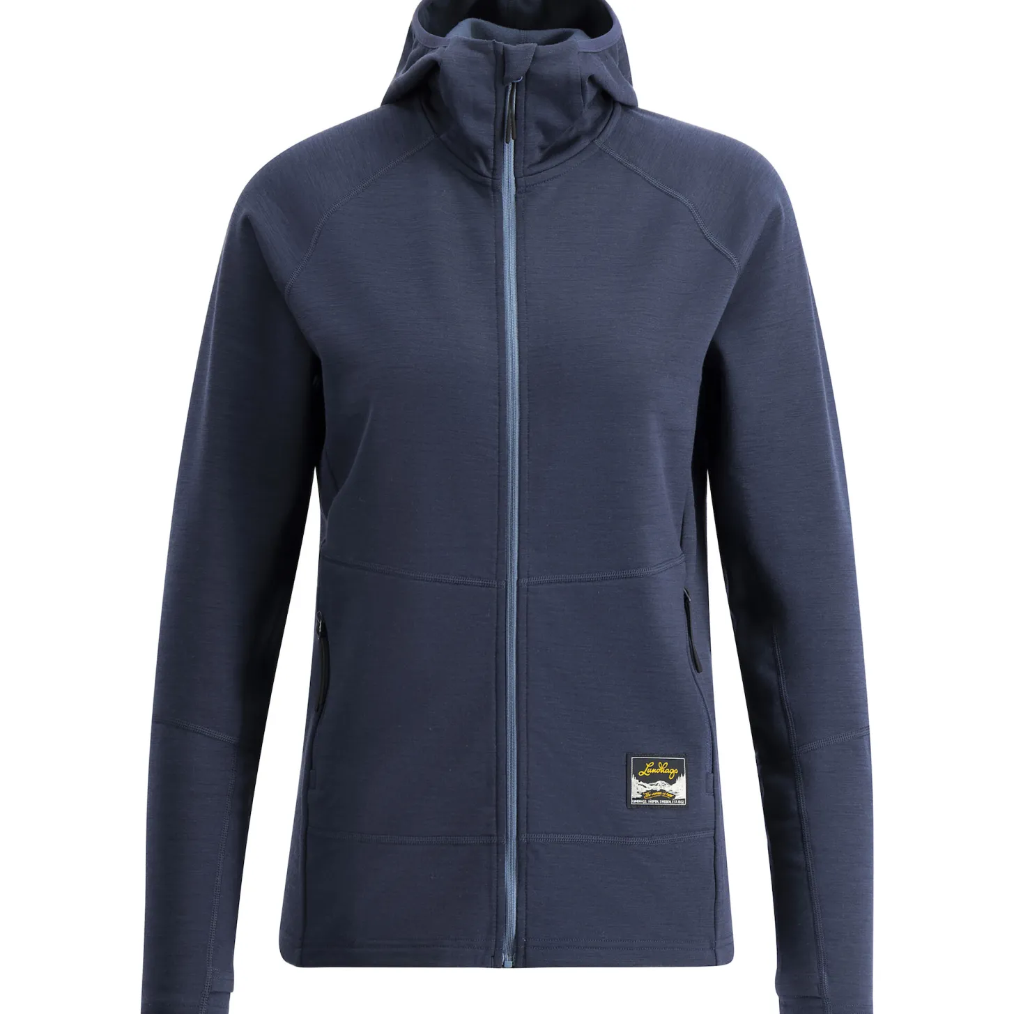 Lundhags Tived Merino Hoodie W Deep Blue Best Sale