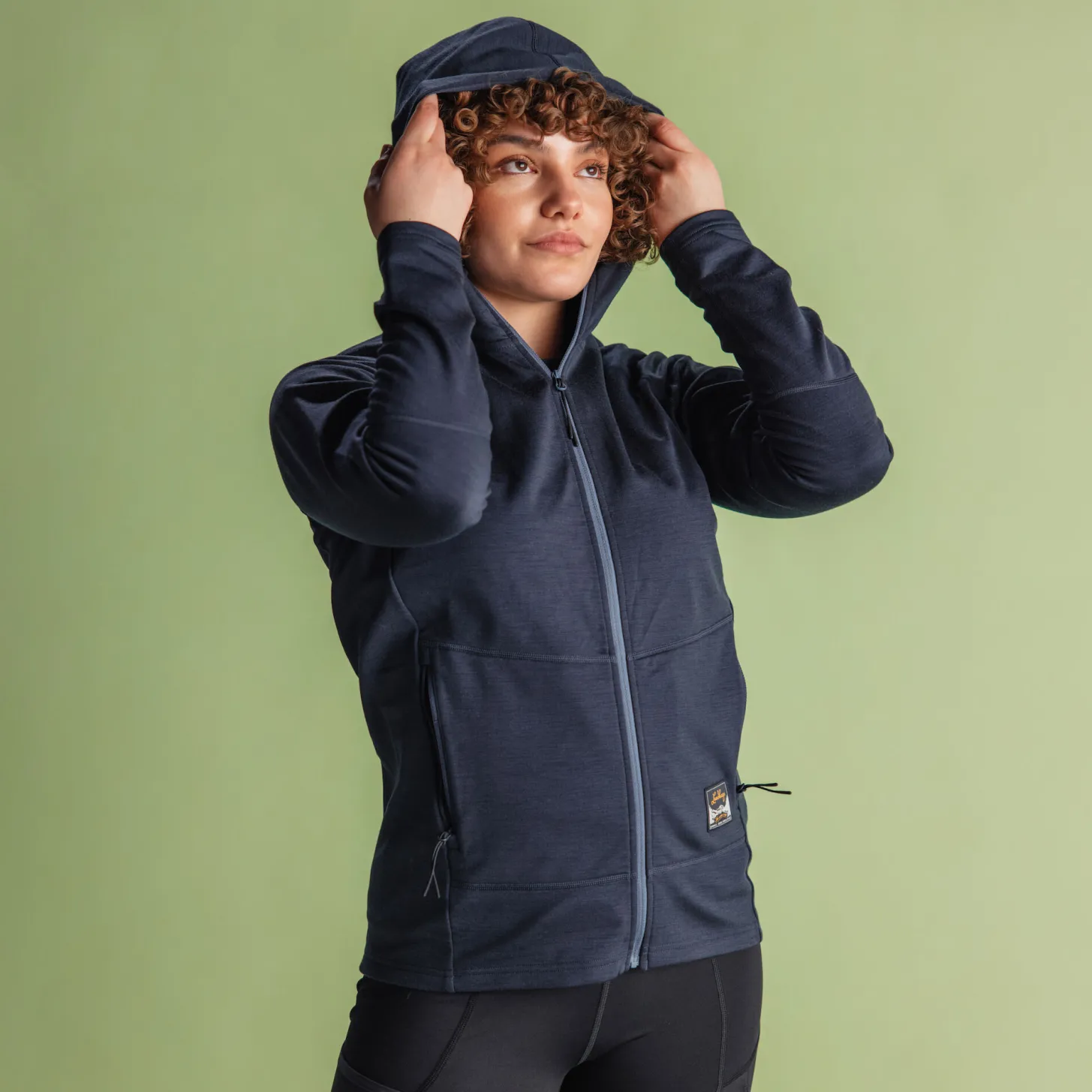 Lundhags Tived Merino Hoodie W Deep Blue Best Sale