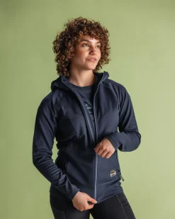 Lundhags Tived Merino Hoodie W Deep Blue Best Sale