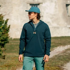 Lundhags Tyre Stretch Anorak M Deep Blue Flash Sale