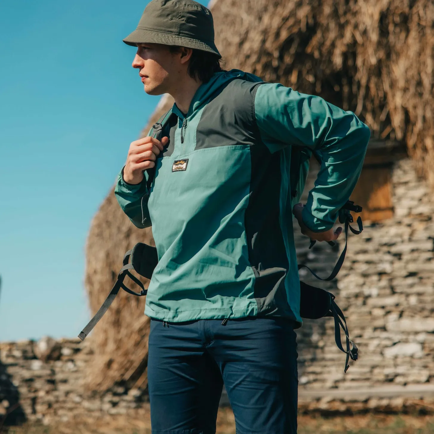 Lundhags Tyre Stretch Anorak M Jade/Seaweed Flash Sale